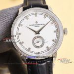 Best replica Vacheron Constantin white dial diamond bezel Swiss automatic mechanical watch 